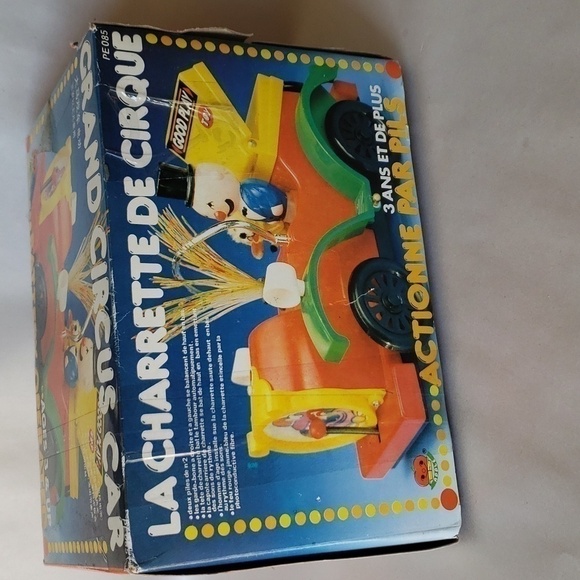 Vintage Grand Circus Action Toy Clown Car Battery Operated circa 1970 Apple Toys - Picture 1 of 15